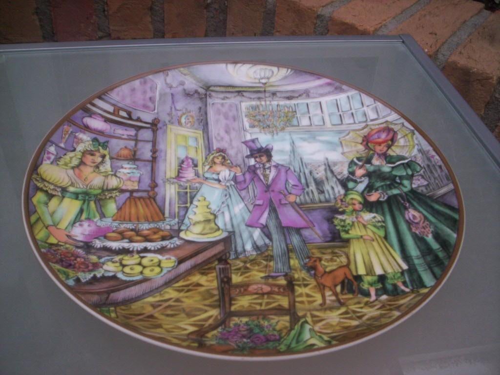 Wandbord. Baumkuchenteller 26 cm, Zuid-Duitsland, Antiek en Kunst, Ophalen of Verzenden