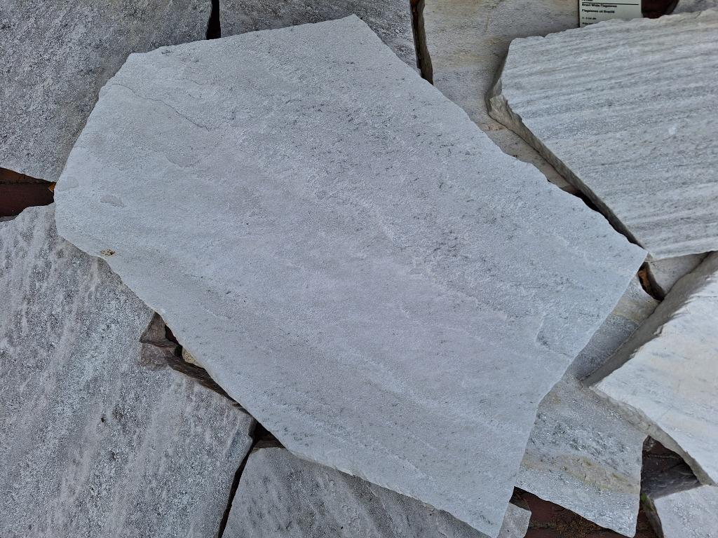 Foto 5 van Brasil White flagstones 2,5-5 cm dik € 44,95 per m2 incl btw