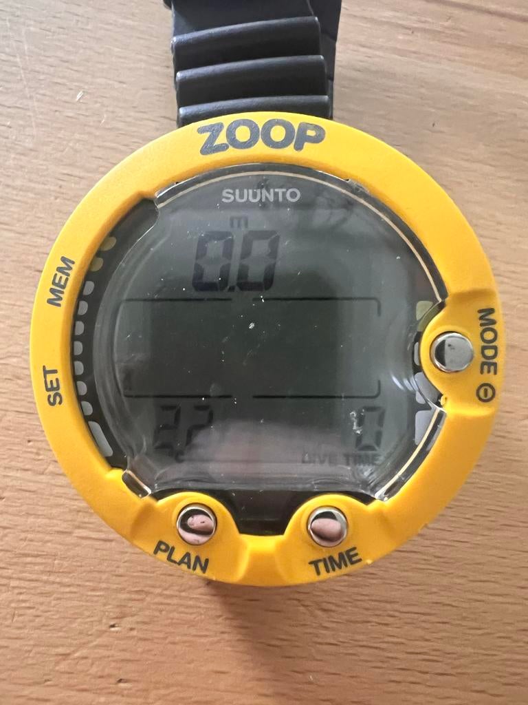 Suunto Zoop Duikcomputer - Nieuwe Batterij!, Ophalen of Verzenden, Zo goed als nieuw, Duikcomputer