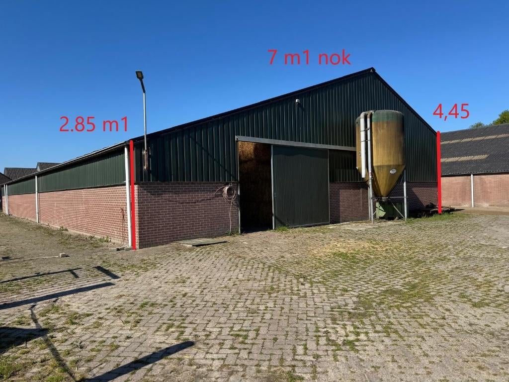 Loods, Schuur , Staalconstructie, hal 18x30, Ophalen of Verzenden, Akkerbouwbedrijf