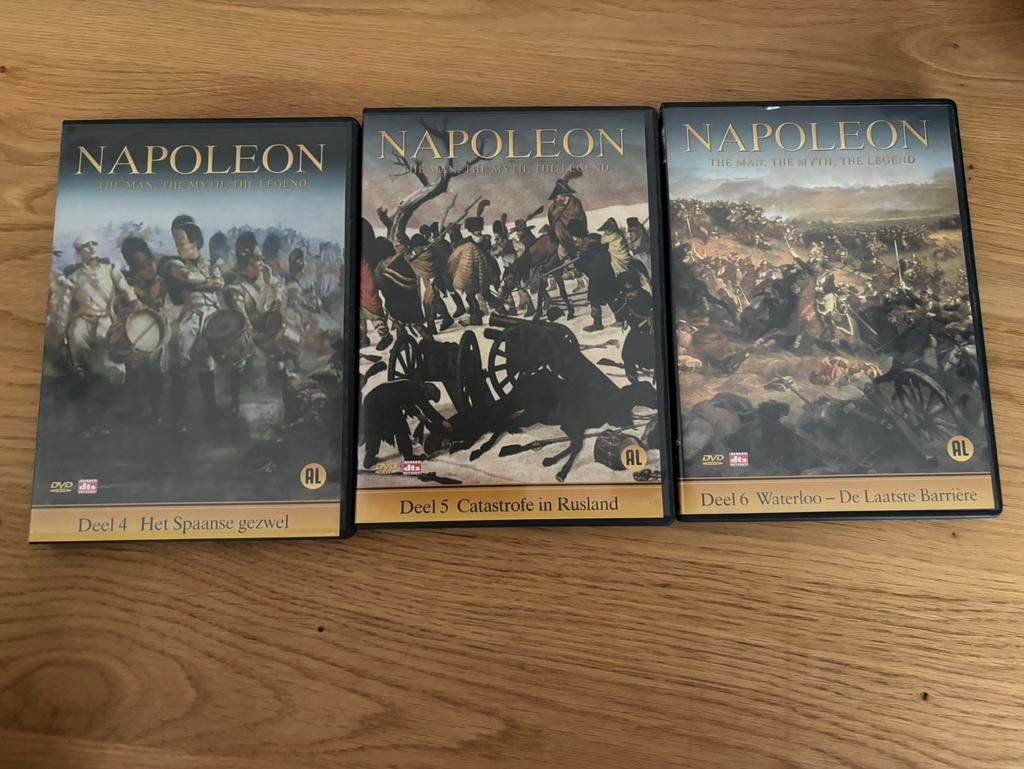 Napoleon mini-serie 3x, Ophalen of Verzenden, Gebruikt