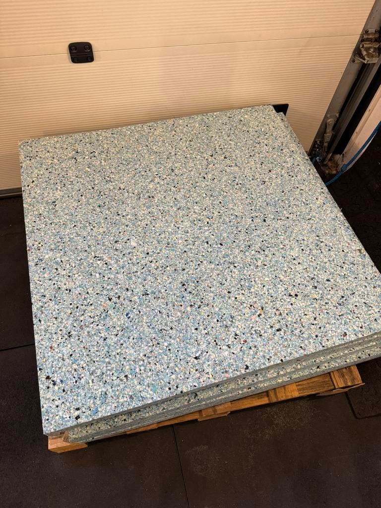 Geluid/akoestisch -isolatie 240 kg/m3 Polypress 100x100x4 cm, Ophalen, Nieuw, Overige materialen