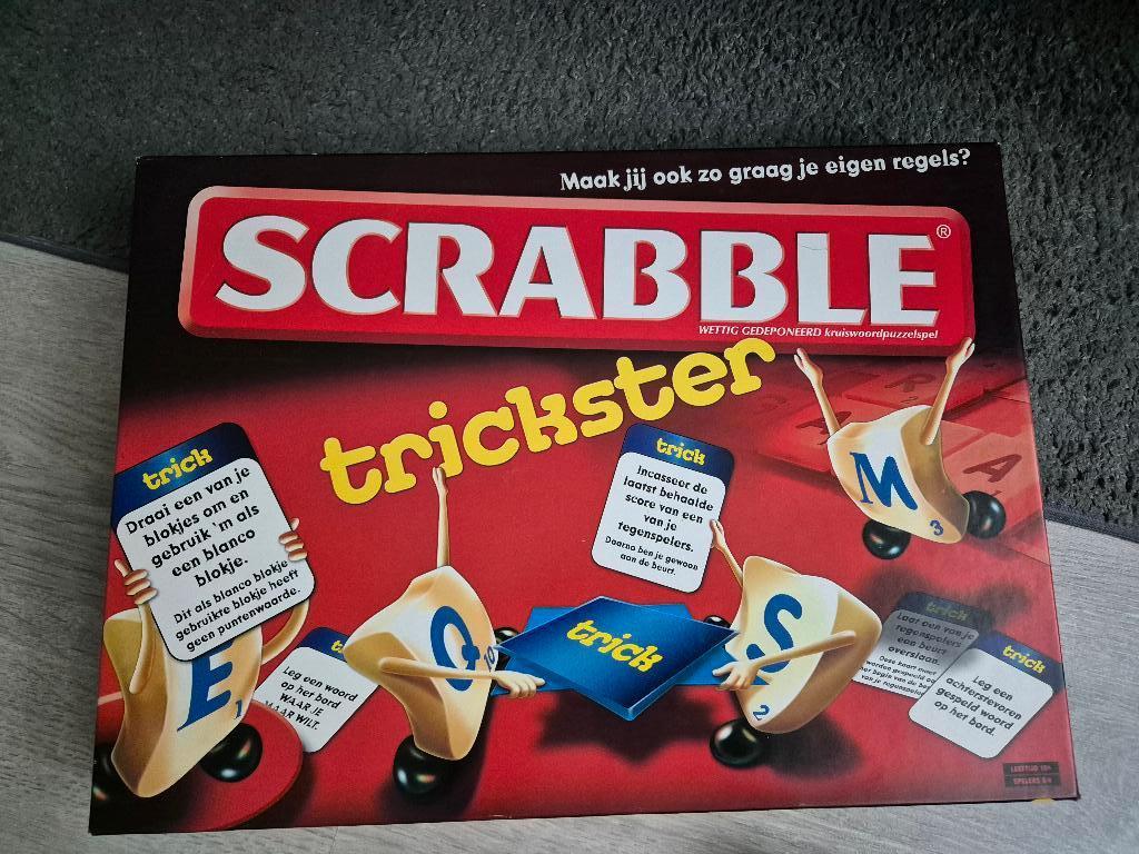 Scrabble Trickster, Hobby en Vrije tijd, Gezelschapsspellen | Bordspellen, Ophalen of Verzenden, Gebruikt