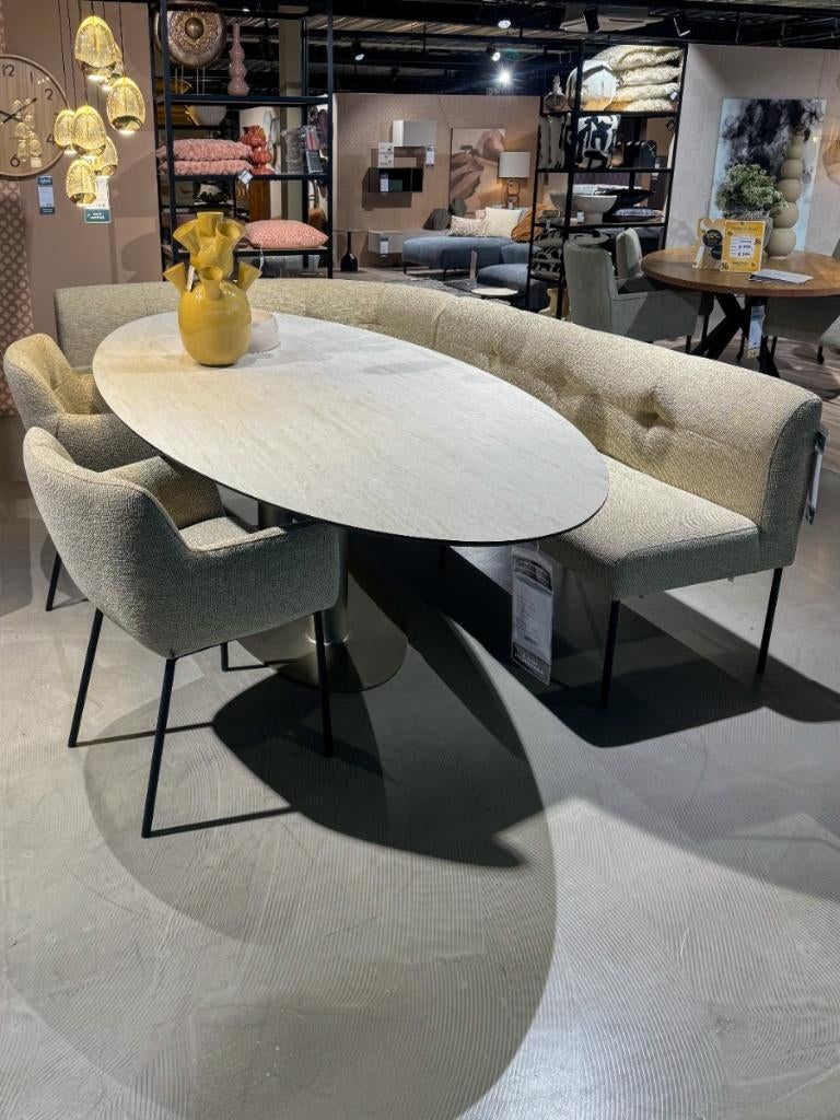 Eettafel Kato | Feelings, Ophalen, Overige materialen, 100 tot 150 cm, Vijf personen of meer