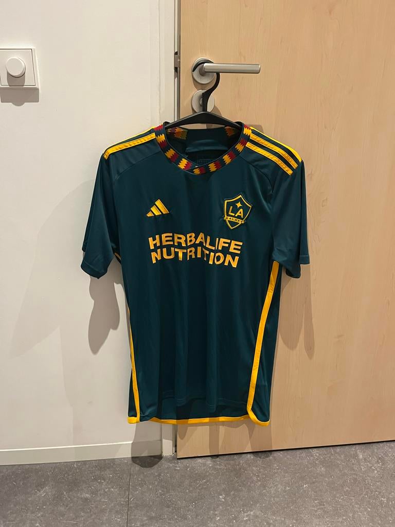 Officieel LA Galaxy Shirt, Kleding | Dames, Ophalen of Verzenden, Zo goed als nieuw, Groen, Maat 42/44 (L)
