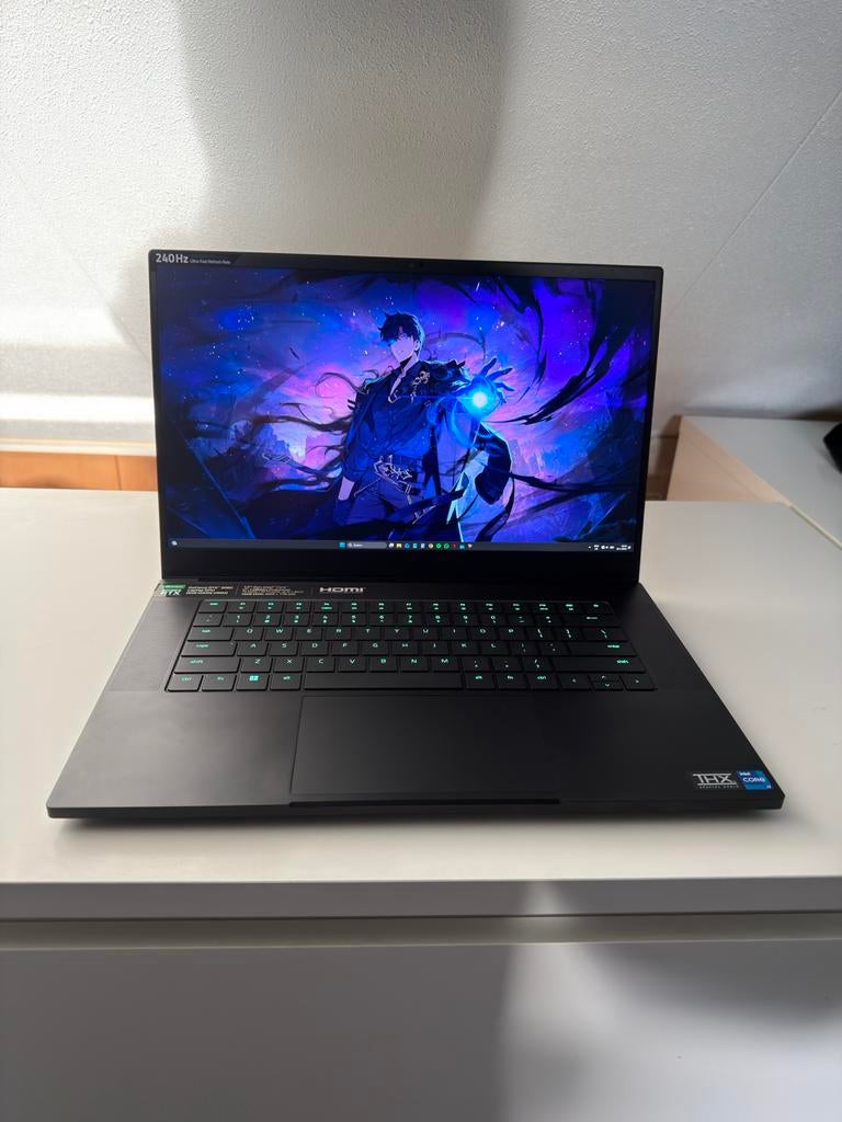 Razer Blade 15 RTX 3060 - Zo goed als nieuw!, Computers en Software, Windows Laptops, Met videokaart, Ophalen of Verzenden, Zo goed als nieuw