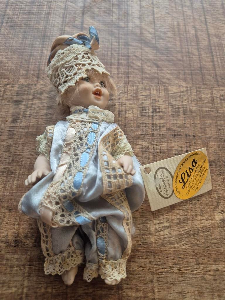 Vintage porceleinen Popje - Verzamelobject, Ophalen of Verzenden, Gebruikt, Overige typen