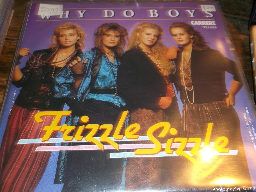 frizzle sizzle Why do boys 222, Gebruikt, 7 inch, Single, Ophalen of Verzenden