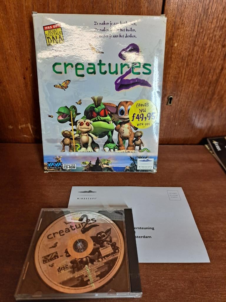 Pc vintage game Creatures, 1 speler, Ophalen of Verzenden, Racen en Vliegen, Vanaf 3 jaar