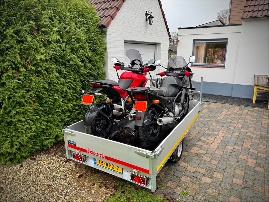 Motortrailer verhuur, Ophalen, Zo goed als nieuw