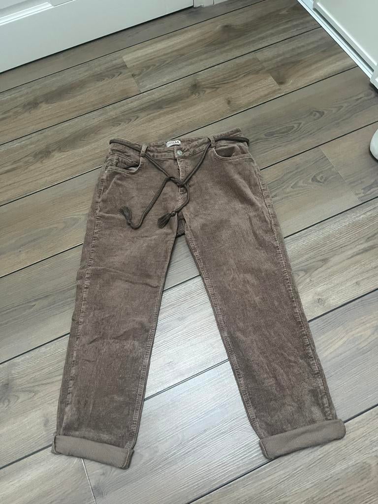 Parami rib-broek Bobby maat 44/30, Bruin, Maat 42/44 (L), Ophalen of Verzenden, Zo goed als nieuw