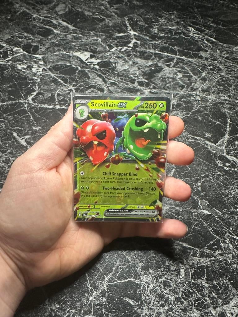 Scovillain Ex 022, Ophalen of Verzenden, Nieuw, Losse kaart, Foil