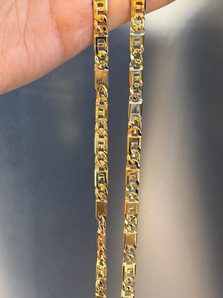 14KT Goud - 54.6 Gram - Ketting - ROLLIE - Herenketting, Ophalen, Nieuw, Goud, Goud