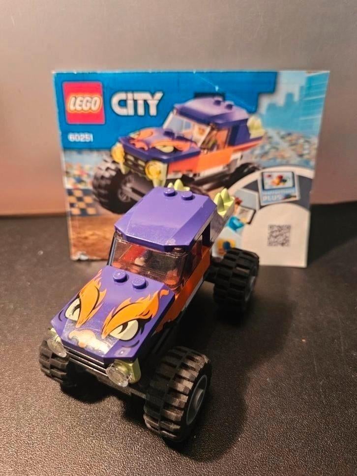 Lego City 60251 Monstertruck, Ophalen of Verzenden, Zo goed als nieuw