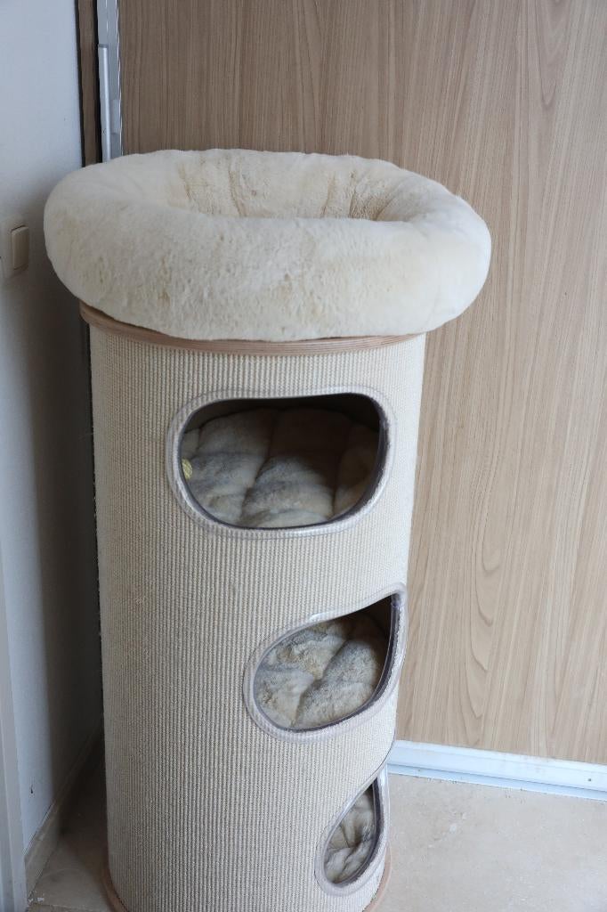 Katzen-Deko grote krabton als nieuw, Dieren en Toebehoren, Krabmeubelen, Ophalen of Verzenden, Zo goed als nieuw, Krabton