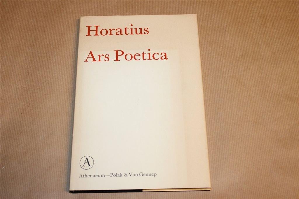 Ars Poetica — Horatius Leergedicht voor Dichters [LAT/NL], Boeken, Ophalen of Verzenden, Gelezen