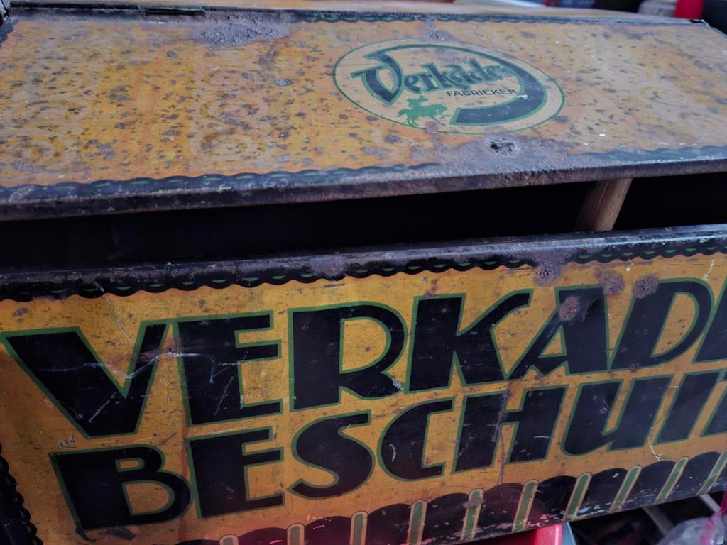 Vintage Verkade Beschuitbus, Ophalen of Verzenden