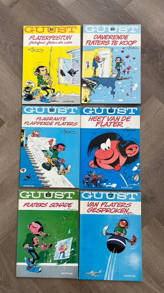 12 x Guust Flater, Meerdere comics, Ophalen of Verzenden, Zo goed als nieuw, Europa