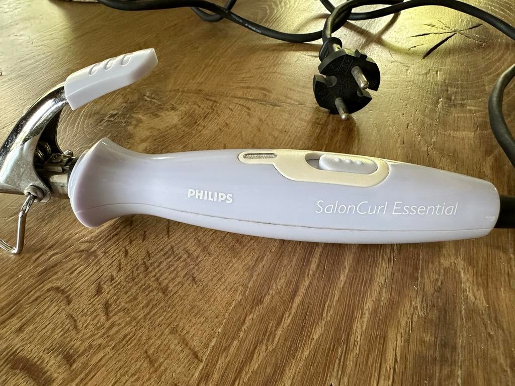 Philips SalonCurl Essential Krultang, Ophalen of Verzenden, Gebruikt, Haarverzorging