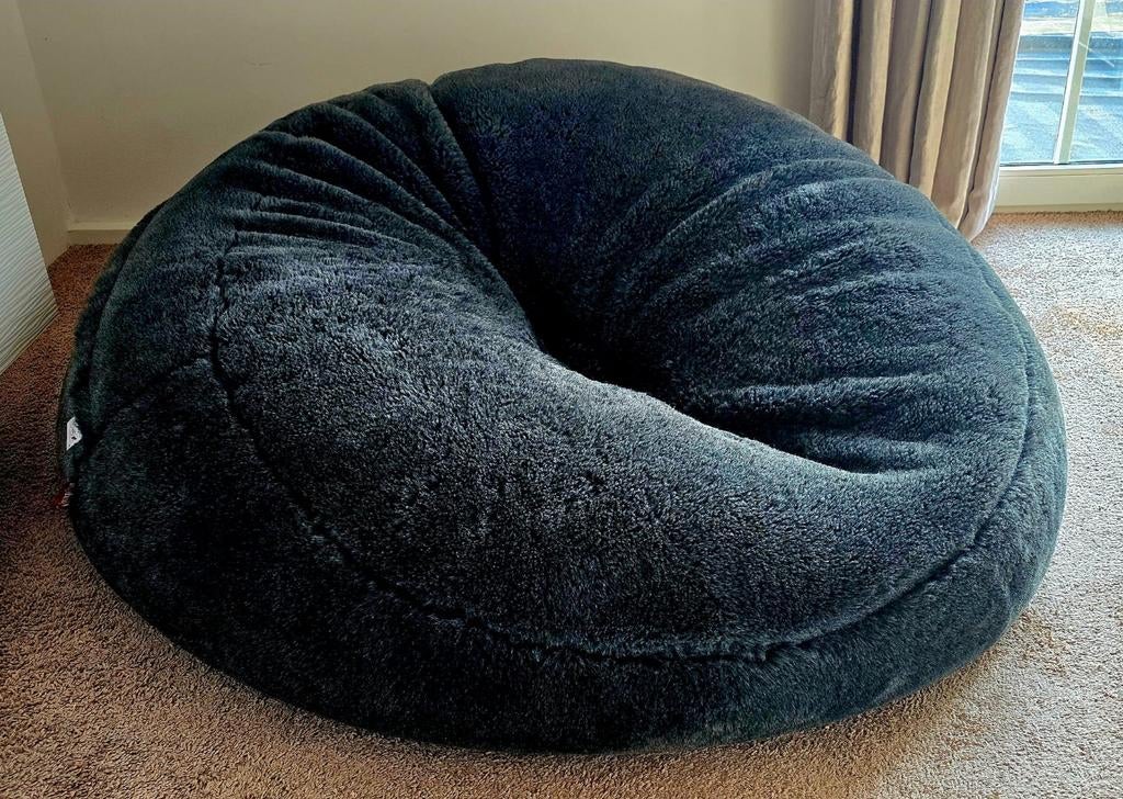 Lounge Pug Mega Mammoth XXL Zitzak, Ophalen, Gebruikt, Grijs, Zitzak