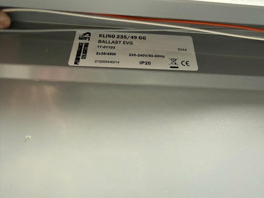 Philips HF Performer Intelligent 2 28/35/49/54 TL5 220-240, Ophalen, Zo goed als nieuw, 50 tot 200 watt, Lamp met armatuur