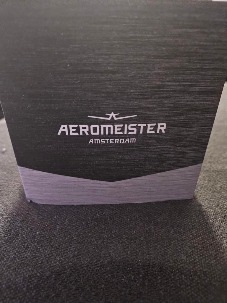 Aeromeister horloge, Sieraden, Tassen en Uiterlijk, Horloges | Heren, Overige merken, Overige materialen, Polshorloge, Nieuw