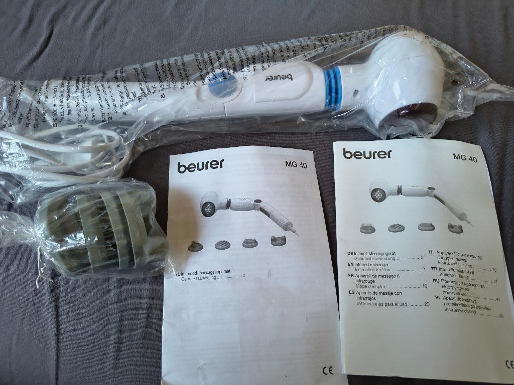 Beurer Wellbeing massage apparaat Z.g.a.n!!, Sport en Fitness, Massageproducten, Ophalen of Verzenden, Zo goed als nieuw, Apparaat