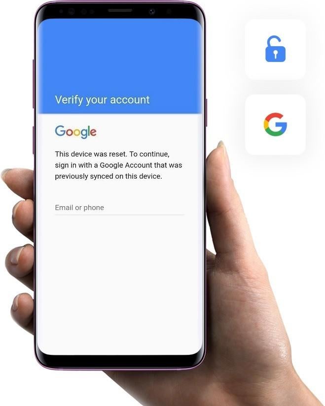 Google account lock verwijderen, Ophalen of Verzenden, Zo goed als nieuw, Zwart