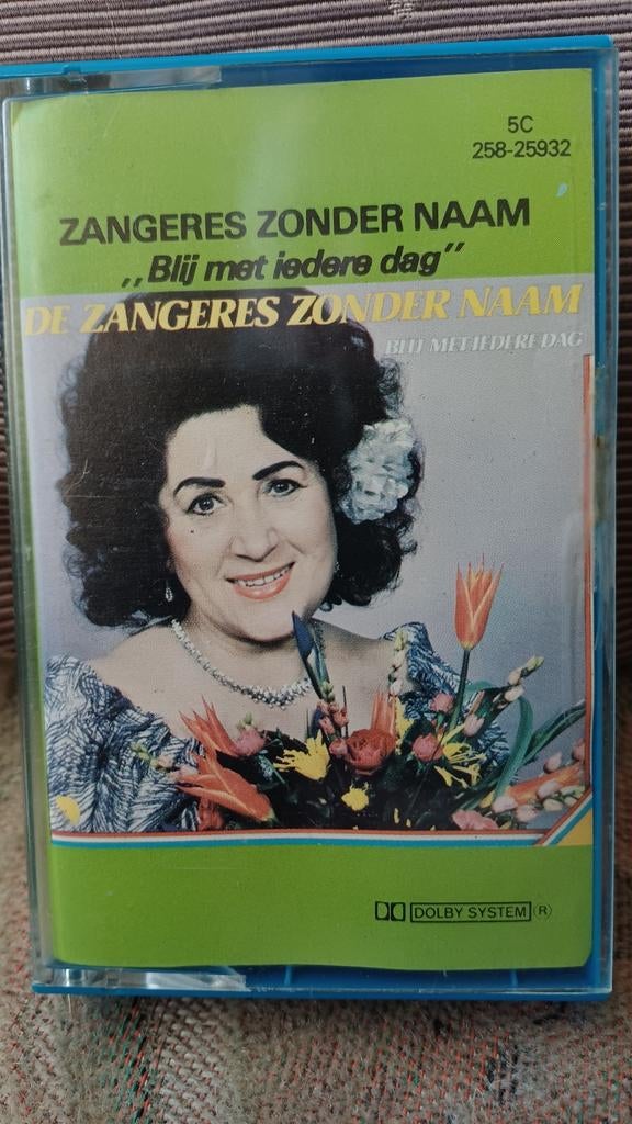 Cassetbandje ZANGERES ZONDER NAAM - BLIJ MET IEDERE DAG, Cd's en Dvd's, Cassettebandjes, Ophalen of Verzenden, Gebruikt, Nederlandstalig