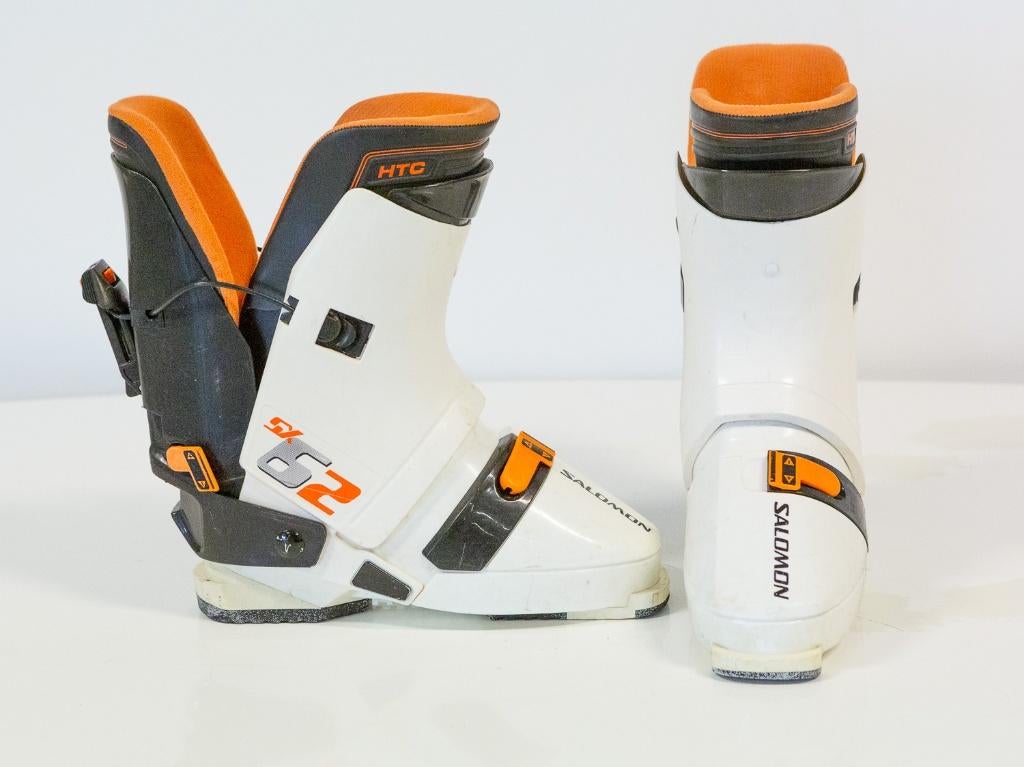 Vintage Salomon skischoenen maat 43 -SX62 HTC, Sport en Fitness, Skiën en Langlaufen, 160 tot 180 cm, Gebruikt, Schoenen, Skiën