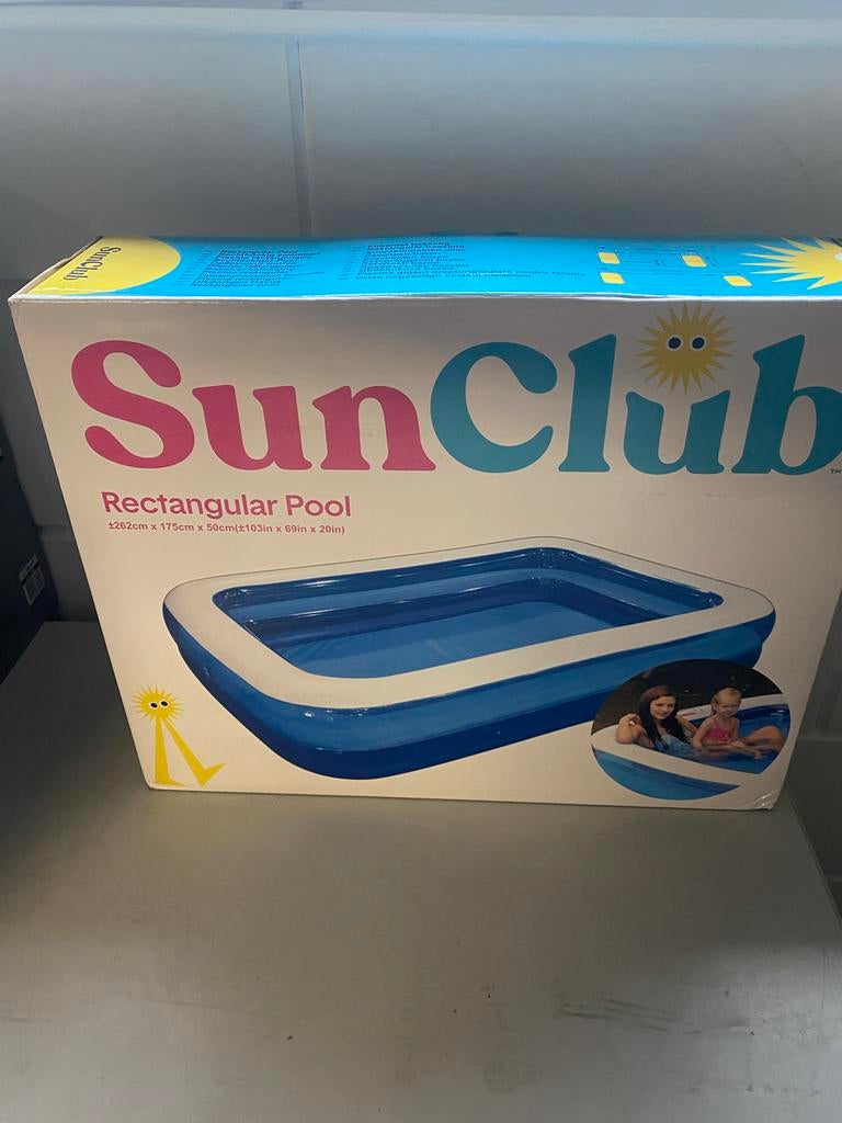 Nieuw SunClub Rechthoekig Zwembad, Minder dan 80 cm, Onbekend, Nieuw, Ophalen of Verzenden