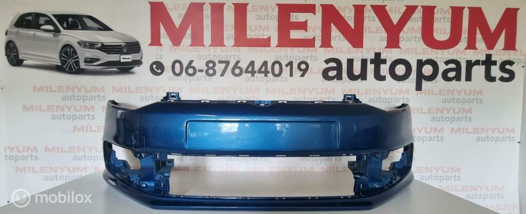 VOLKSWAGEN POLO 6C VOORBUMPER NIEUW (2014/2017) LD5L, Ophalen of Verzenden, Nieuw, Voor, Bumper