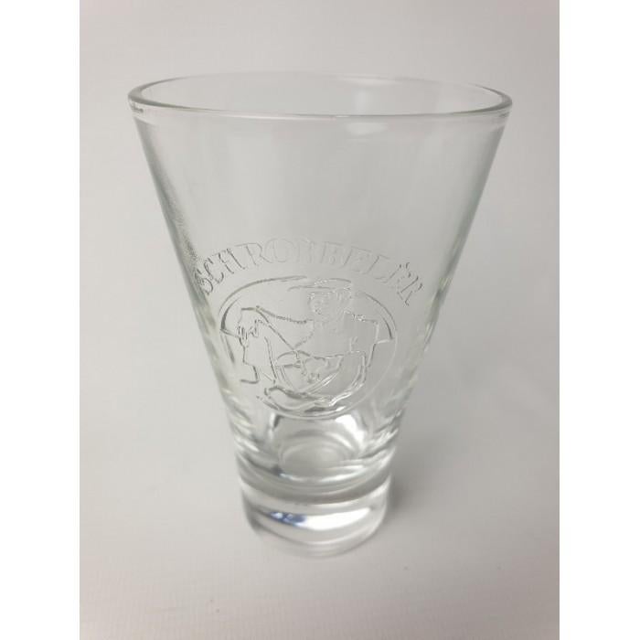 # Schrobbeler glas model 2, Ophalen of Verzenden, Gebruikt, Borrel- of Shotglas