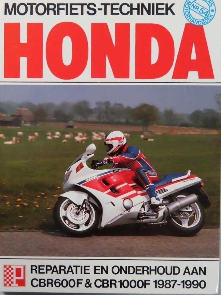 HONDA CBR600 & CBR1000 1987-1990 manual ** NIEUW & NL **, Ophalen of Verzenden, Honda