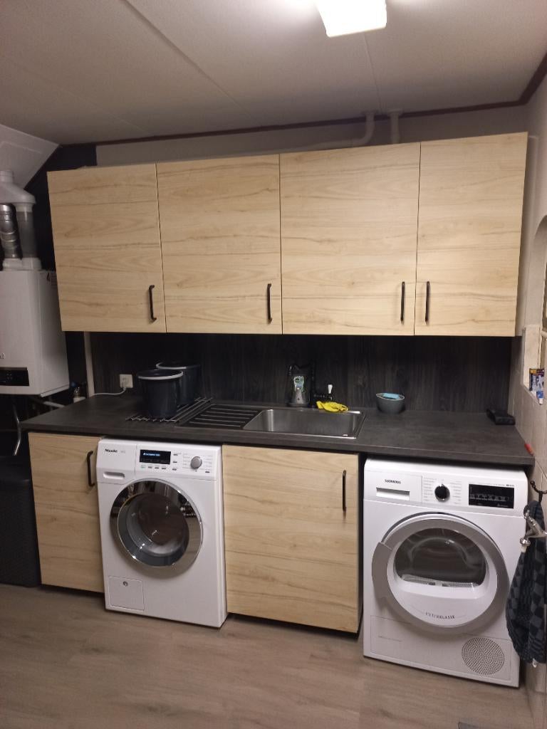 Keuken deur kastjes 6 stuks IKEA, Ophalen, Beige, 50 tot 100 cm, Zo goed als nieuw
