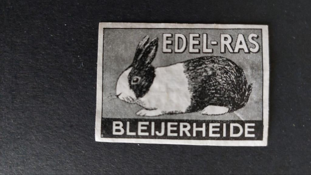 Luciferetiket Klein, Edel-Ras Bleijerheide, Verzenden, Gebruikt, Luciferdoosjes of -merken