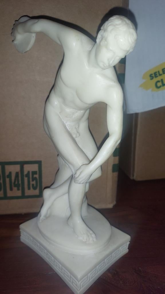 Discobolus Beeld - Klassiek Grieks Design, Ophalen of Verzenden