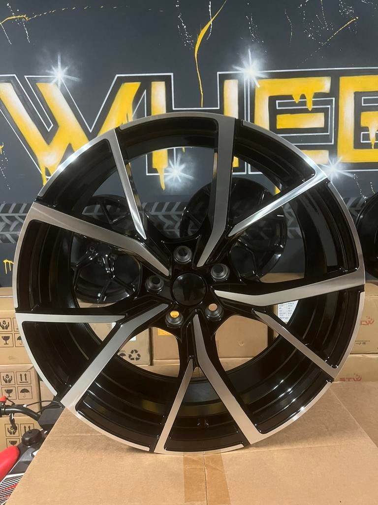 5x112 19 inch VW ESTORIL look Sportvelgen! AUDI CADDY GOLF, 19 inch, Velg(en), W, R