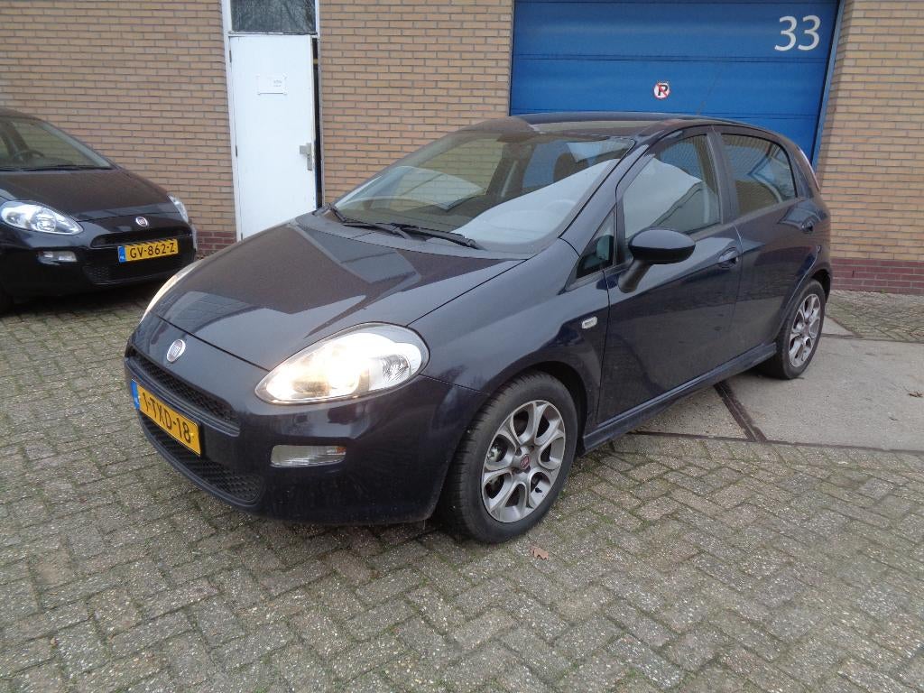 Fiat Punto 0.9 Twinair 74KW 5DR 2014 Blauw APK 19 Dec 2026, Voorwielaandrijving, Stof, Zwart, 100 pk