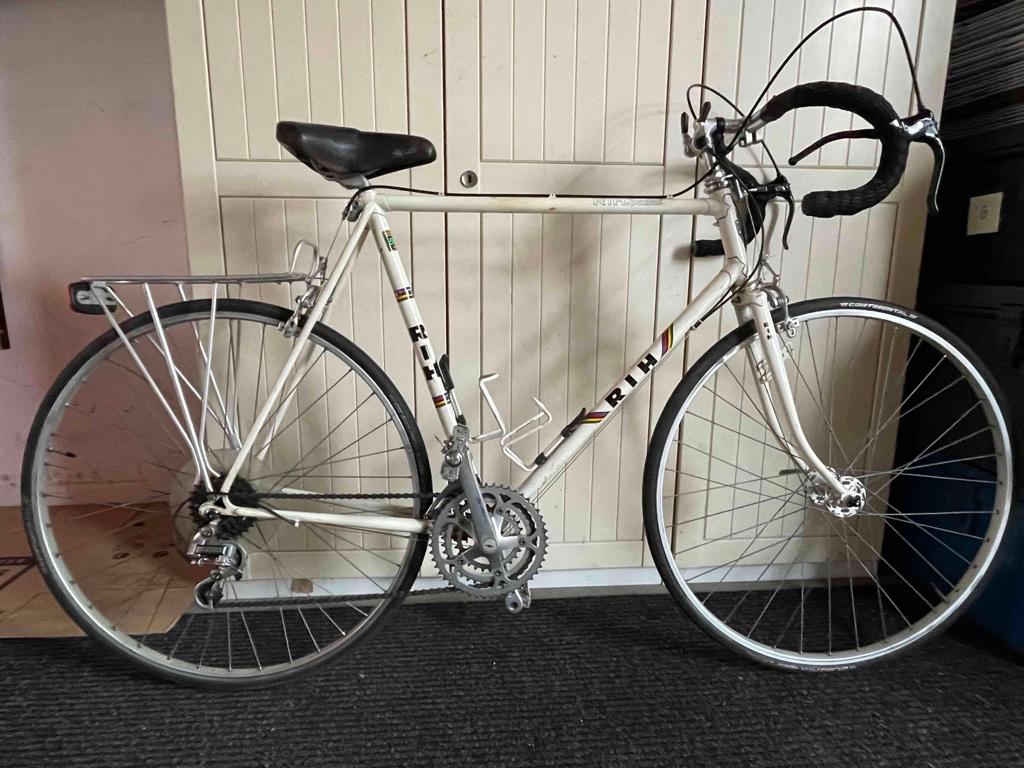 Vintage RIH racefiets, Fietsen en Brommers, Fietsen | Racefietsen, Gebruikt, Overige merken, 15 tot 20 versnellingen, 28 inch