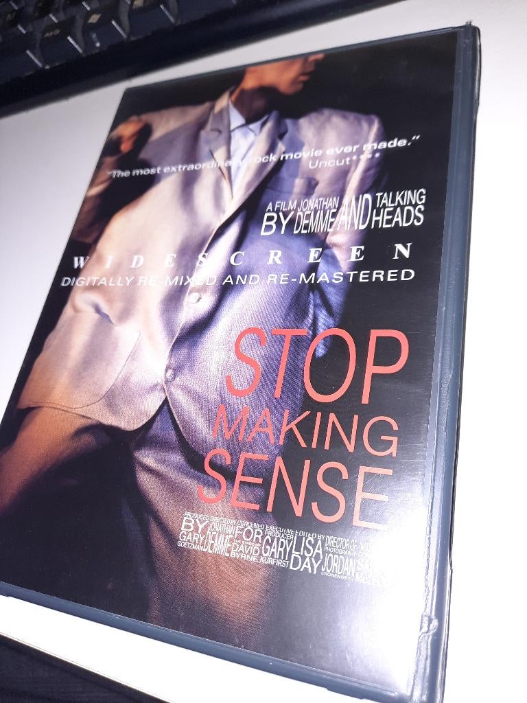 DVD Talking Heads – Stop Making Sense, Alle leeftijden, Ophalen, Zo goed als nieuw