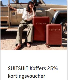SuitSuit korting 25% op ING winkel modellen, Eén persoon, Kortingsbon