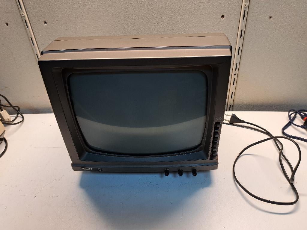 vintage Philips tv 12TX2512/20C, Ophalen of Verzenden, Gebruikt, Minder dan 40 cm, Philips