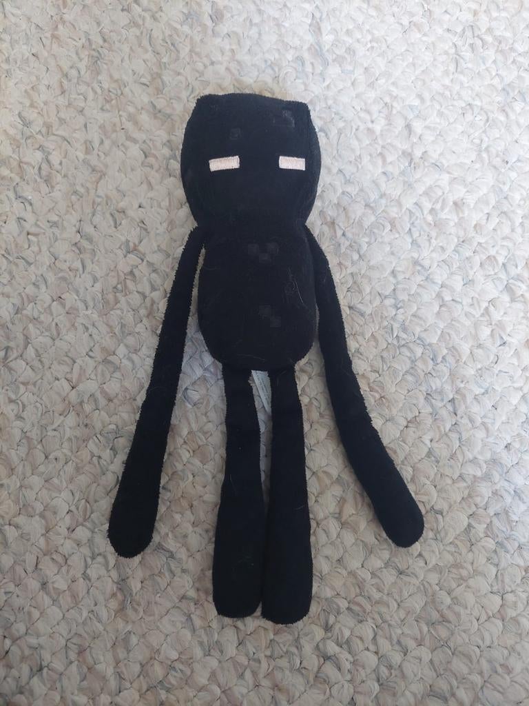 Enderman Minecraft knuffel, Kinderen en Baby's, Speelgoed | Knuffels en Pluche, Ophalen of Verzenden, Zo goed als nieuw, Overige typen