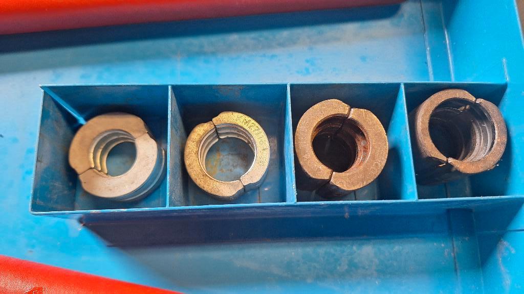 Uponor handperstang met U16 - U20 + Th16 - Th20 bekken!, ., Ophalen of Verzenden, Zo goed als nieuw, .