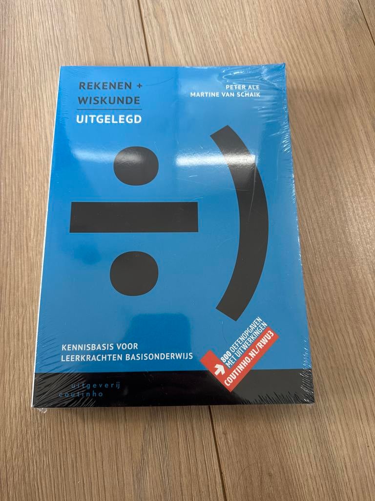 Rekenen & Wiskunde Uitgelegd - Kennisbasis, Ophalen of Verzenden, Nieuw, HBO