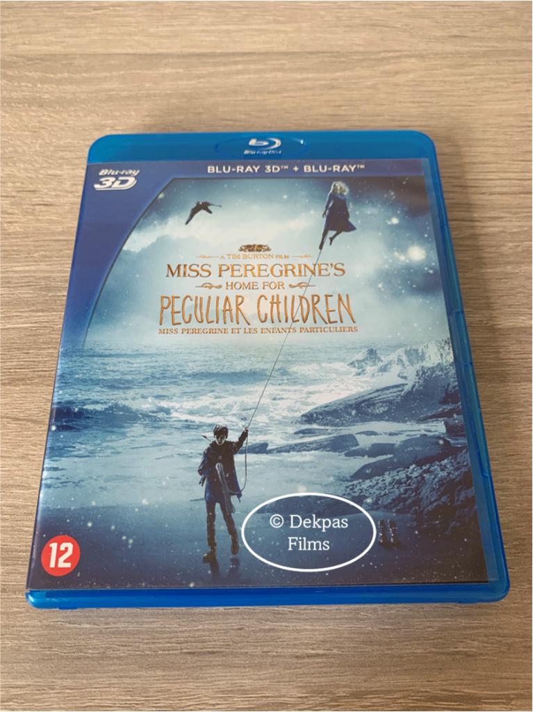 Blu-ray's Miss Peregrine's Home For Peculiar Children - 3D, Ophalen of Verzenden, Gebruikt, Science Fiction en Fantasy
