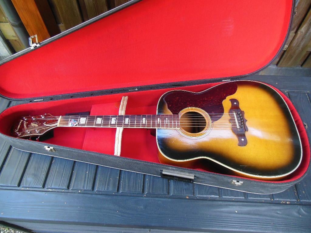 Harmony Sovereign Deluxe, Muziek en Instrumenten, Snaarinstrumenten | Gitaren | Akoestisch, Ophalen, Gebruikt, Western- of Steelstringgitaar