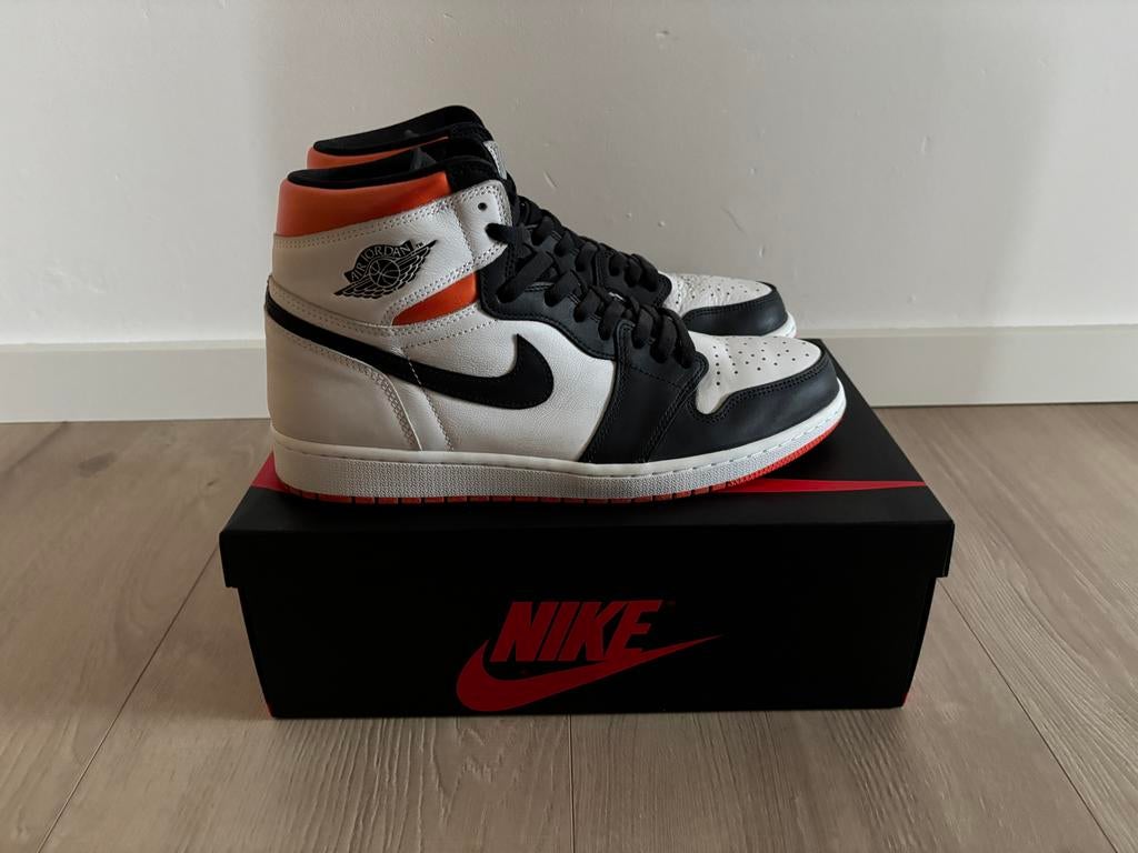Air Jordan 1 Retro High OG Electro Orange Maat 46, Overige kleuren, Nieuw, Ophalen of Verzenden, Sneakers of Gympen