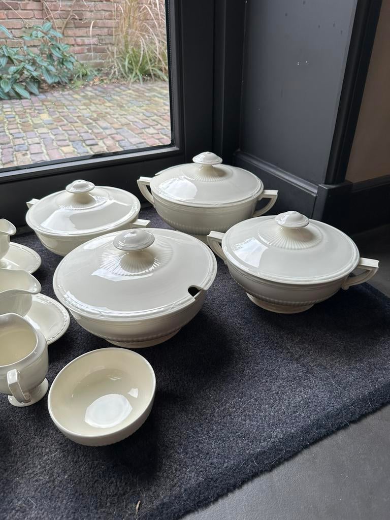 Serviesdelen Royal Sphinx en Royal Creamware Recamier, Huis en Inrichting, Keuken | Servies, Ophalen, Overige materialen, Gebruikt